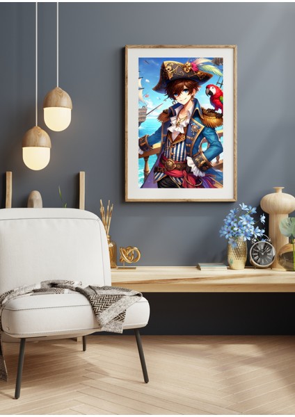 Ti-Play Zaka Anime Series Soryntha AS172 35X50 Çerçevesiz Karton Poster Uv Baskı