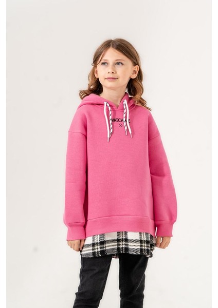 Kız Çocuk Kapşonlu Üç Iplik Sweatshirt G4532 fiyatları