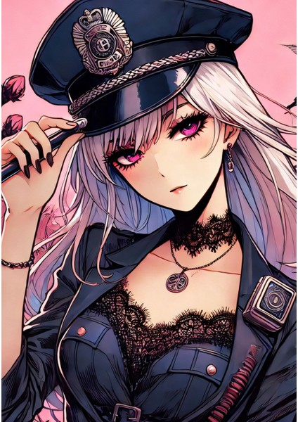 Ti-Play Zaka Anime Series Sylveryn AS218 35X50 Çerçevesiz Karton Poster Uv Baskı