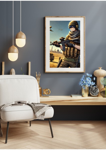 Ti-Play Zaka Anime Series Kılıç AS170 35X50 Çerçevesiz Karton Poster Uv Baskı