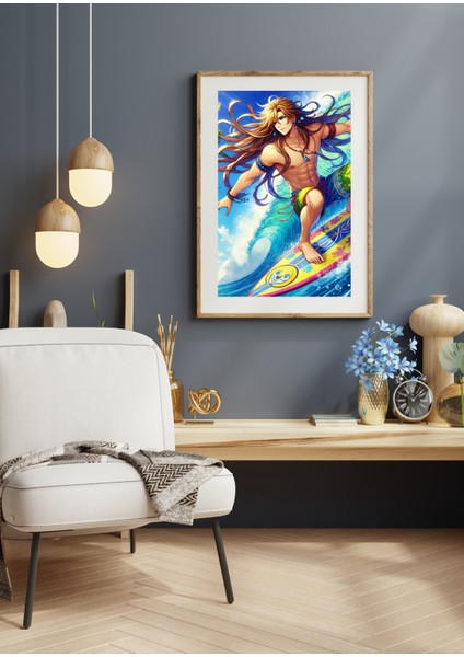 Ti-Play Zaka Anime Series Elyndor AS209 35X50 Çerçevesiz Karton Poster Uv Baskı