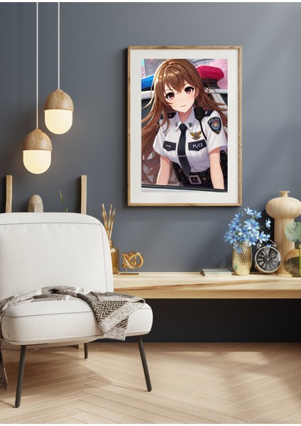 Ti-Play Zaka Anime Series Myralis AS57 35X50 Çerçevesiz Karton Poster Uv Baskı