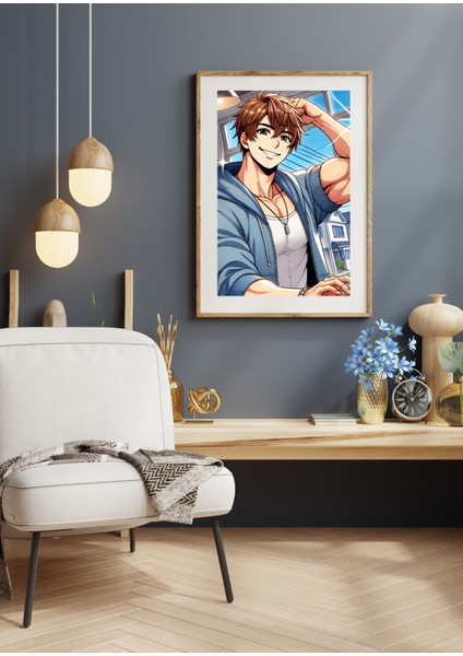 Ti-Play Zaka Anime Series Elyndar AS89 35X50 Çerçevesiz Karton Poster Uv Baskı