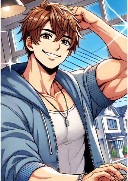 Ti-Play Zaka Anime Series Elyndar AS89 35X50 Çerçevesiz Karton Poster Uv Baskı