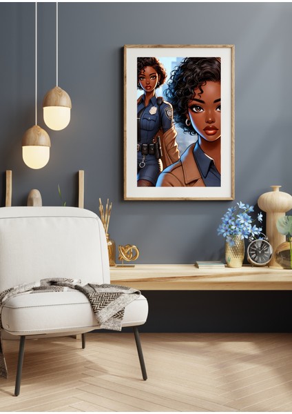 Ti-Play Zaka Anime Series Azrylis AS178 35X50 Çerçevesiz Karton Poster Uv Baskı