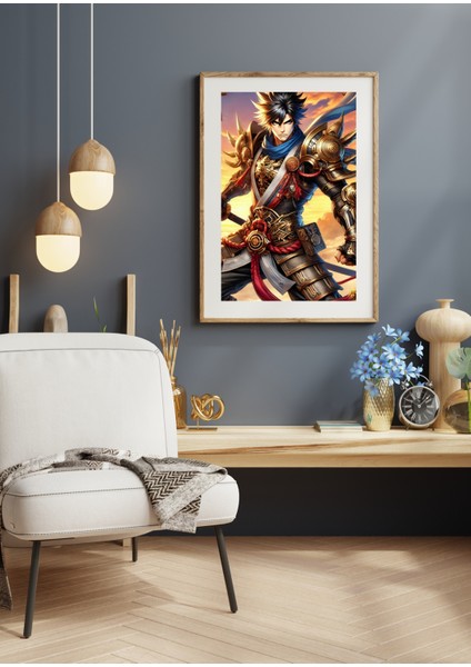 Ti-Play Zaka Anime Series Lysithar AS208 35X50 Çerçevesiz Karton Poster Uv Baskı
