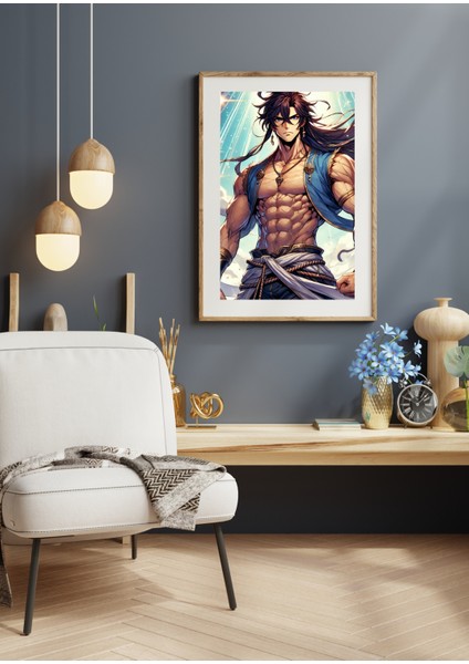 Ti-Play Zaka Anime Series Venloryn AS256 35X50 Çerçevesiz Karton Poster Uv Baskı