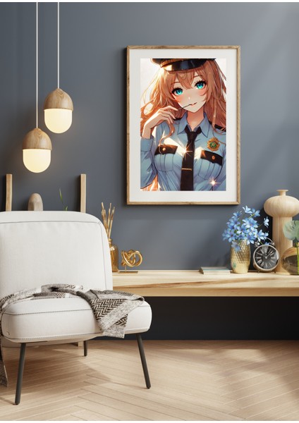 Ti-Play Zaka Anime Series Sylvereth AS143 35X50 Çerçevesiz Karton Poster Uv Baskı