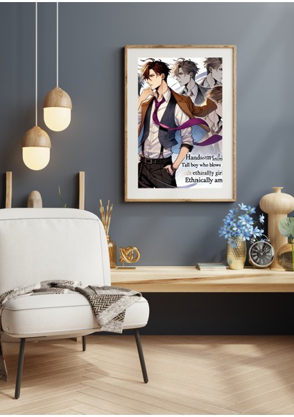 Ti-Play Zaka Anime Series Zaryndor AS12 35X50 Çerçevesiz Karton Poster Uv Baskı