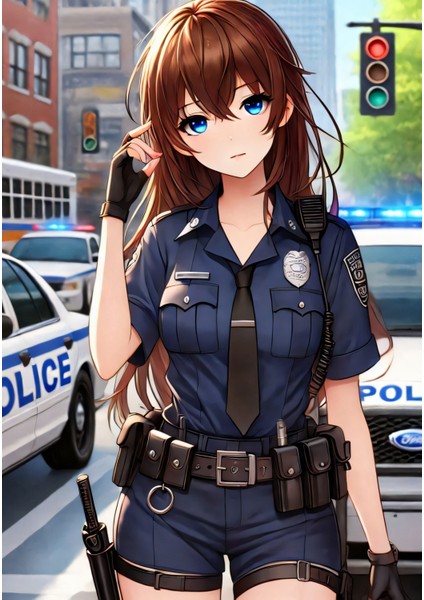 Ti-Play Zaka Anime Series Fiorina AS29 35X50 Çerçevesiz Karton Poster Uv Baskı fiyatları