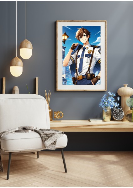 Ti-Play Zaka Anime Series Kytheris AS78 35X50 Çerçevesiz Karton Poster Uv Baskı