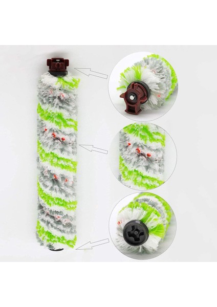 Bissell Crosswave Pet Pro 2306A ve Crosswave 1785 Serisi Için 3 Paket 2460 Fırça Rulosu + 1866 Vakum Filtreleri (Yurt Dışından) modelleri