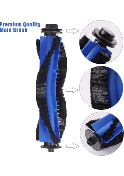 Eufy Robovac 11S 30 30C 15C 12 35C Robot Vakum Ana Yan Fırça Hepa Filtre Için Yedek Parça Aksesuarları (Yurt Dışından) fiyatları