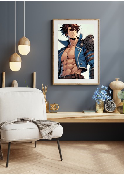 Ti-Play Zaka Anime Series Solrion AS32 35X50 Çerçevesiz Karton Poster Uv Baskı