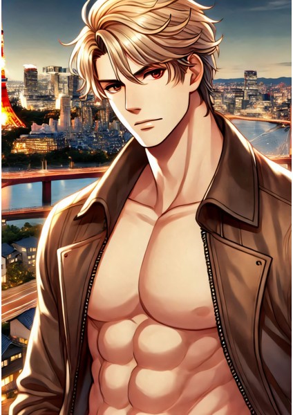 Ti-Play Zaka Anime Series Sylvarithis AS242 35X50 Çerçevesiz Karton Poster Uv Baskı