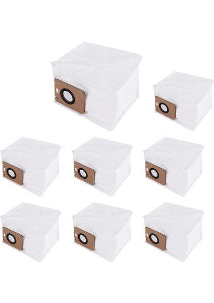 Bot D10 Plus RLS3D Elektrikli Süpürge Yedek Parça Aksesuarları Için 8 Adet Toz Torbası (Yurt Dışından)