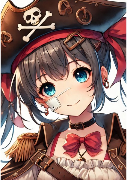 Ti-Play Zaka Anime Series Mirithra AS82 35X50 Çerçevesiz Karton Poster Uv Baskı