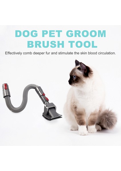 V15 V11V10 V8 Elektrikli Süpürge Köpek Kedi Evcil Hayvan Saç Fırçası Bakım Aracı Esnek Uzatma Hortumu Yedek Parçaları (Yurt Dışından)