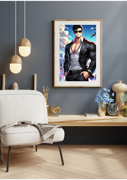 Ti-Play Zaka Anime Series Dorianth AS67 35X50 Çerçevesiz Karton Poster Uv Baskı