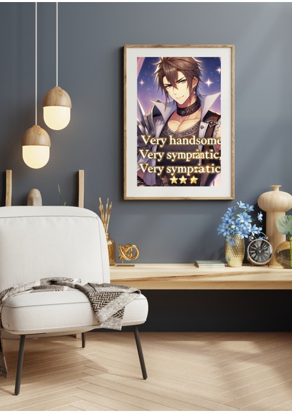 Ti-Play Zaka Anime Series Melithis AS108 35X50 Çerçevesiz Karton Poster Uv Baskı