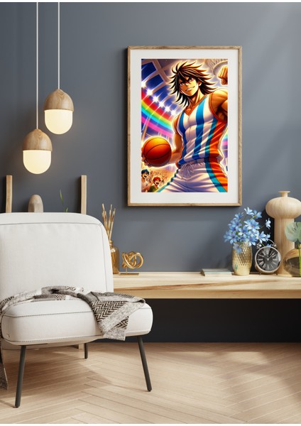 Ti-Play Zaka Anime Series Vanysor AS147 35X50 Çerçevesiz Karton Poster Uv Baskı