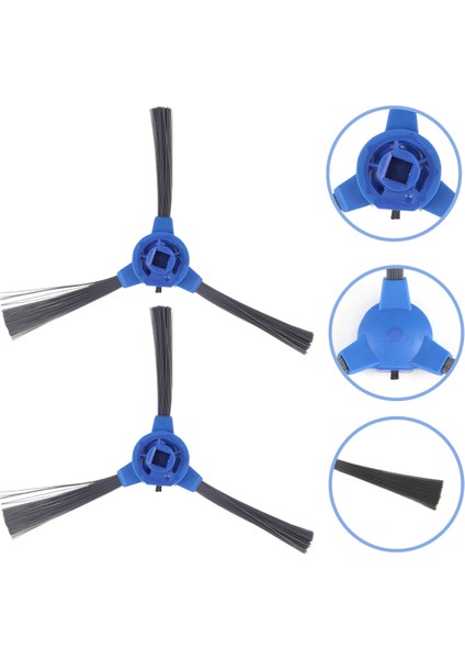 Robovac 11S 11S Max 15T 30 30C 30C 15C 15C Max Aksesuar Seti Için Yan Fırça Yedeği (Yurt Dışından)