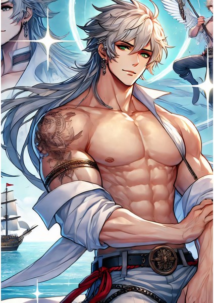 Ti-Play Zaka Anime Series Meloriel AS145 35X50 Çerçevesiz Karton Poster Uv Baskı fiyatları