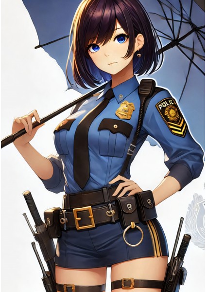 Ti-Play Zaka Anime Series Aerindor AS230 35X50 Çerçevesiz Karton Poster Uv Baskı