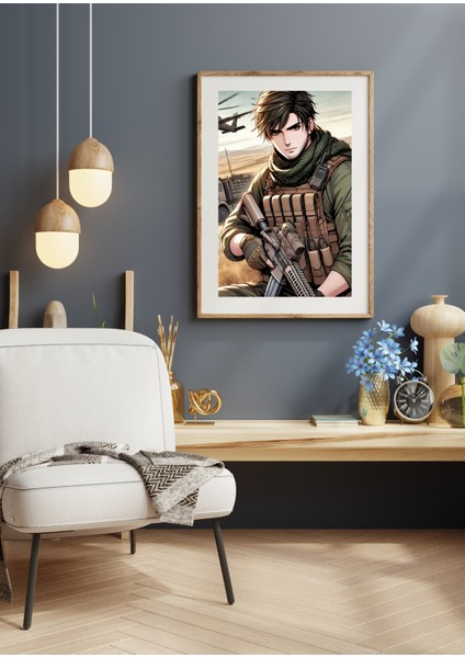 Ti-Play Zaka Anime Series Calyx AS84 35X50 Çerçevesiz Karton Poster Uv Baskı