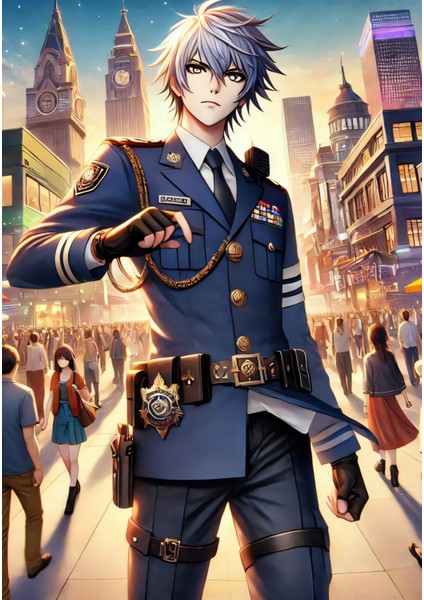 Ti-Play Zaka Anime Series Arindral AS207 35X50 Çerçevesiz Karton Poster Uv Baskı