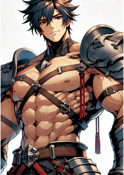 Ti-Play Zaka Anime Series Elyndarith AS235 35X50 Çerçevesiz Karton Poster Uv Baskı
