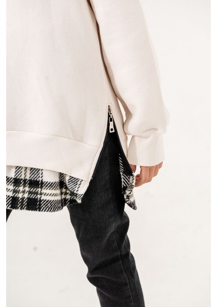 Kız Çocuk Kapşonlu Üç Iplik Sweatshirt G4532 fiyatları