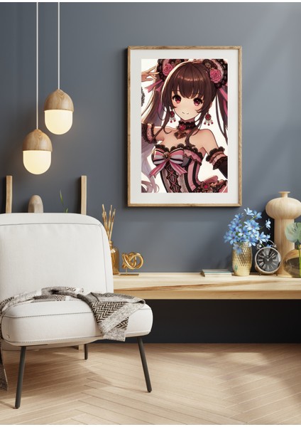 Ti-Play Zaka Anime Series Selanir AS74 35X50 Çerçevesiz Karton Poster Uv Baskı