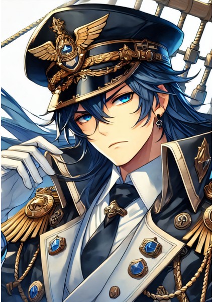 Ti-Play Zaka Anime Series Lysarith AS94 35X50 Çerçevesiz Karton Poster Uv Baskı