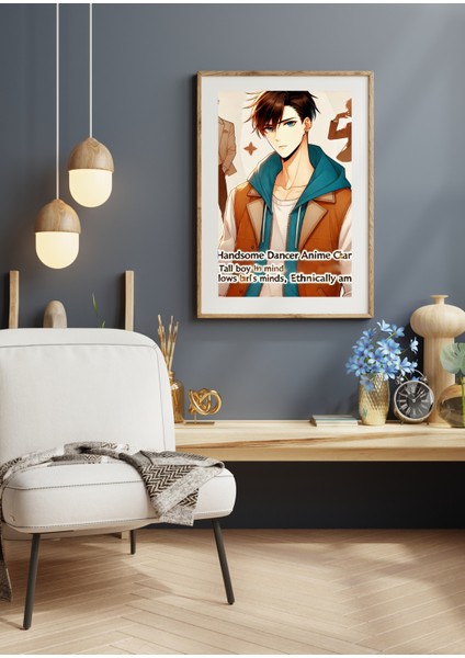 Ti-Play Zaka Anime Series Fenriq AS03 35X50 Çerçevesiz Karton Poster Uv Baskı