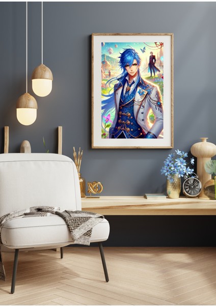 Ti-Play Zaka Anime Series Thaloryn AS211 35X50 Çerçevesiz Karton Poster Uv Baskı