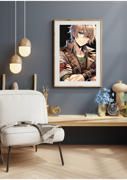 Ti-Play Zaka Anime Series Nyx AS269 35X50 Çerçevesiz Karton Poster Uv Baskı