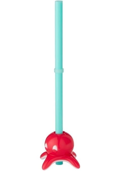 Yüzen Ahtapot Pipetli Tritan Bardak