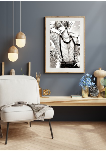 Ti-Play Zaka Anime Series Eryndor AS15 35X50 Çerçevesiz Karton Poster Uv Baskı