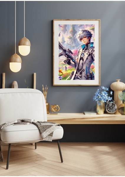 Ti-Play Zaka Anime Series Elyris AS171 35X50 Çerçevesiz Karton Poster Uv Baskı