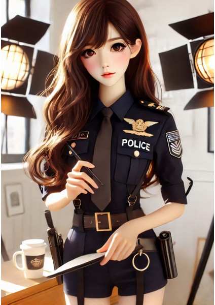 Ti-Play Zaka Anime Series Sylphira AS11 35X50 Çerçevesiz Karton Poster Uv Baskı
