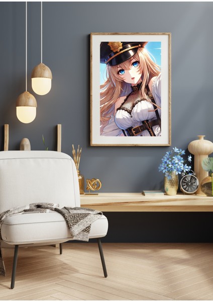 Ti-Play Zaka Anime Series Lytharis AS126 35X50 Çerçevesiz Karton Poster Uv Baskı