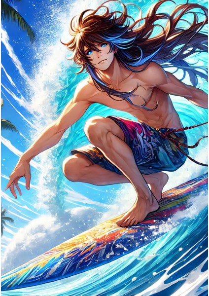 Ti-Play Zaka Anime Series Kylarith AS213 35X50 Çerçevesiz Karton Poster Uv Baskı