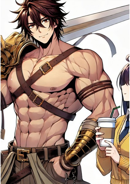 Ti-Play Zaka Anime Series Oryndarion AS236 35X50 Çerçevesiz Karton Poster Uv Baskı
