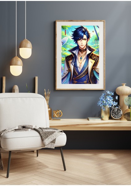 Ti-Play Zaka Anime Series Kyriondris AS250 35X50 Çerçevesiz Karton Poster Uv Baskı