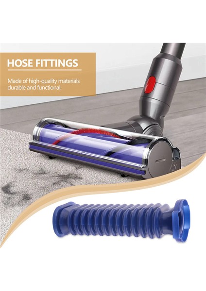 V8 V10 V11 Elektrikli Süpürge Yedek Parçaları Için Tambur Emiş Mavi Hortum Bağlantı Parçaları (Yurt Dışından)