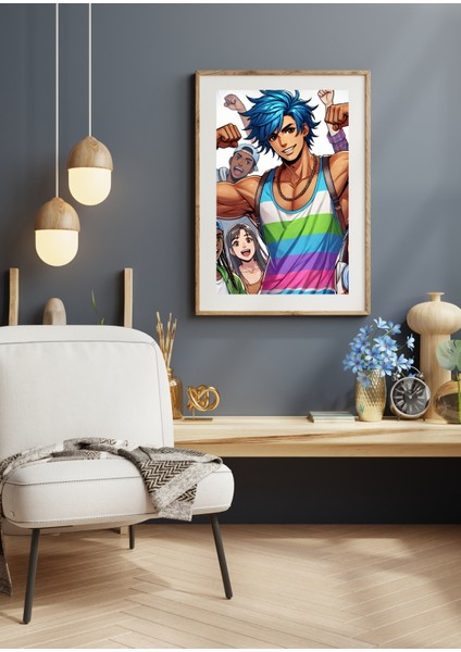 Ti-Play Zaka Anime Series Venestra AS116 35X50 Çerçevesiz Karton Poster Uv Baskı