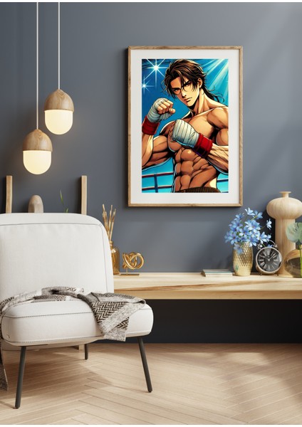 Ti-Play Zaka Anime Series Fenvalith AS246 35X50 Çerçevesiz Karton Poster Uv Baskı