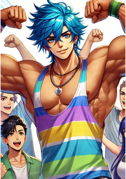 Ti-Play Zaka Anime Series Dravenis AS134 35X50 Çerçevesiz Karton Poster Uv Baskı fiyatları