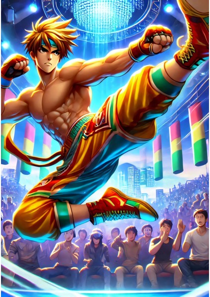 Ti-Play Zaka Anime Series Dorynth AS156 35X50 Çerçevesiz Karton Poster Uv Baskı fiyatları